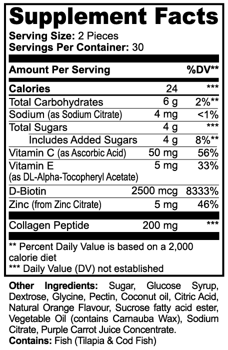 Collagen Gummies (Adult) - The Hipster Exchange General Store and Trading Post