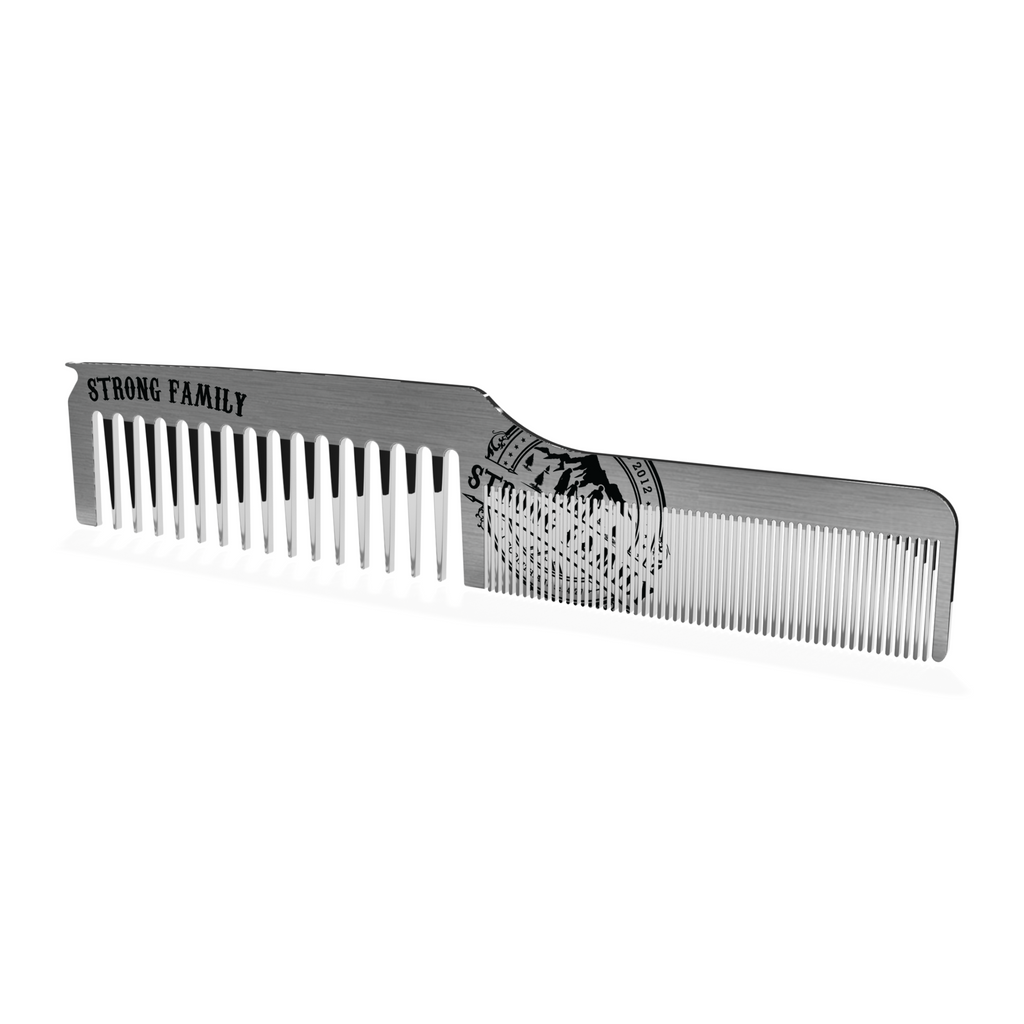 Stainless Dual Tooth Comb