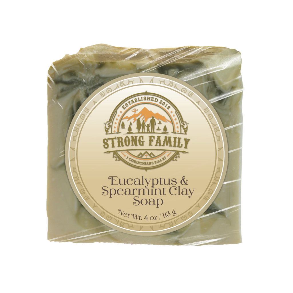 Eucalyptus & Spearmint Clay Soap
