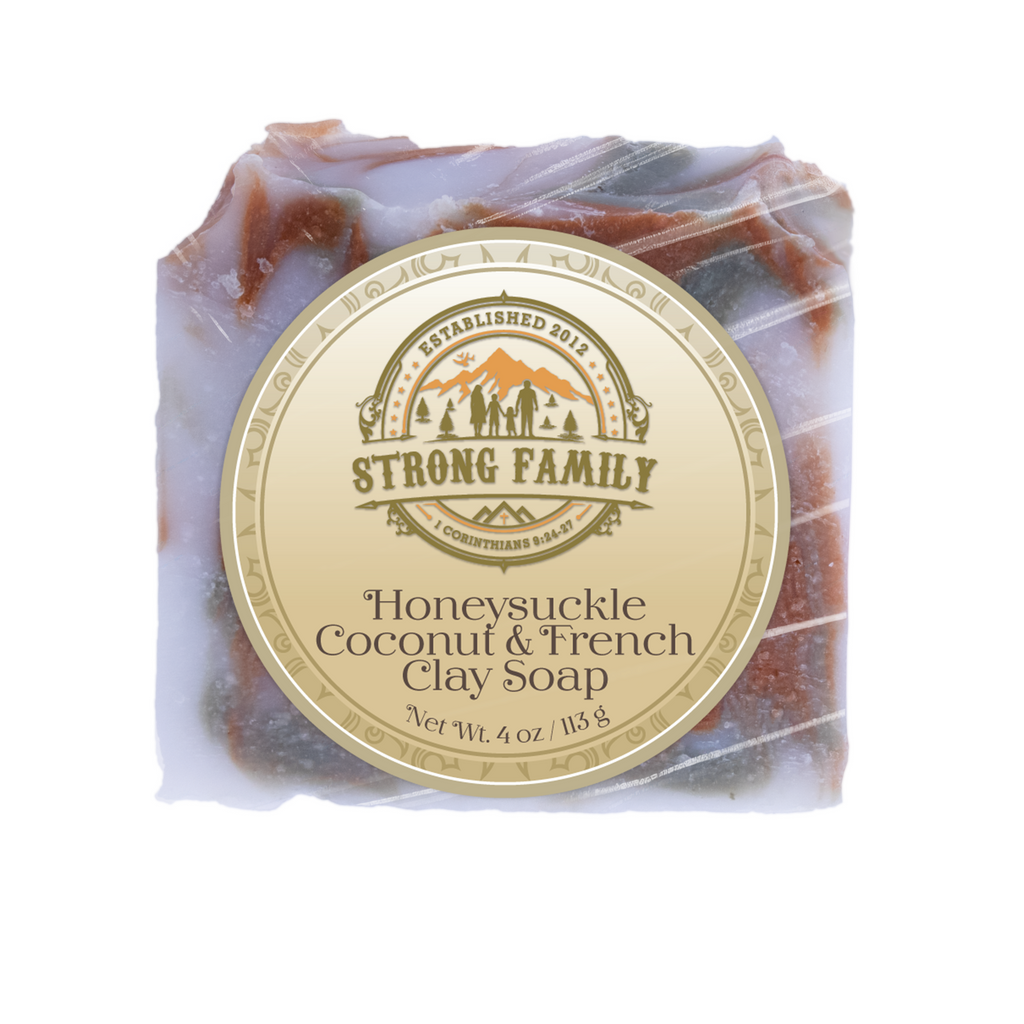 Honeysuckle Coconut & French Clay Soap