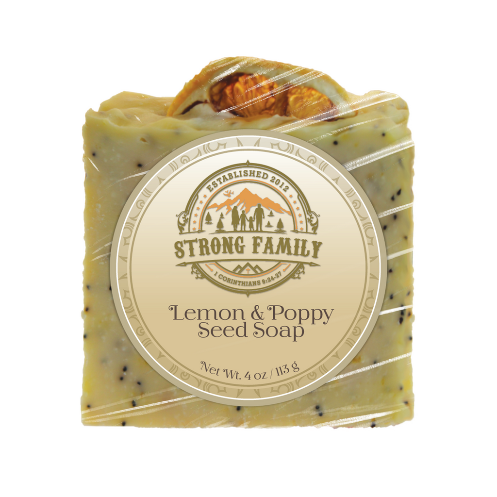 Lemon & Poppy Seed Soap