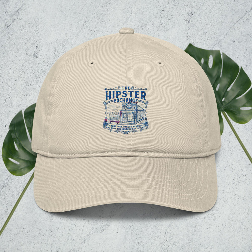Organic Hipster Baseball Cap - The Hipster Exchange General Store and Trading Post