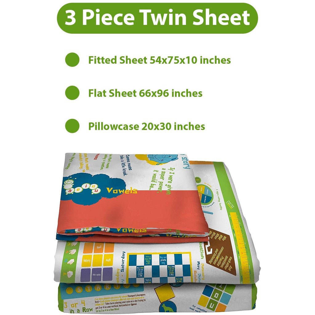 Playtime Bed Sheets - Unisex - The Hipster Exchange General Store and Trading Post
