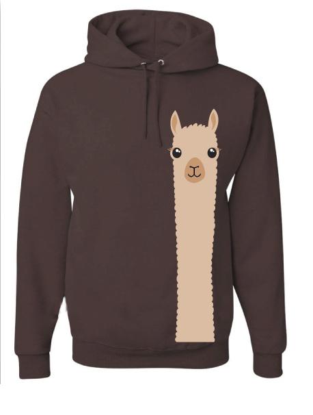 Hooded Sweatshirt: Alpaca Watching - The Hipster Exchange General Store and Trading Post