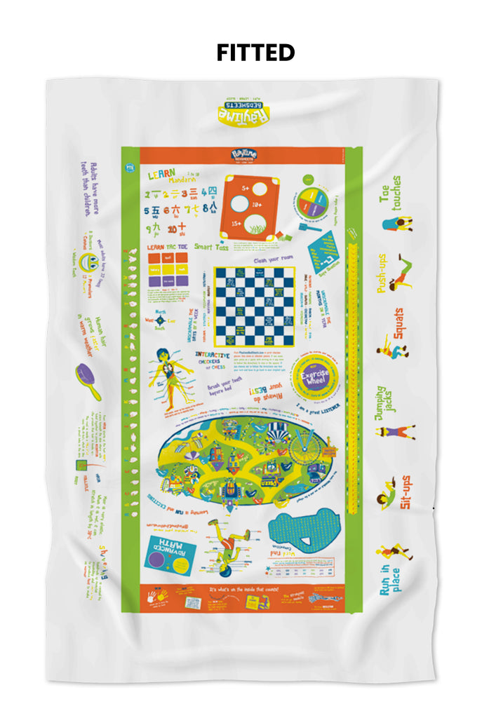 Playtime Bed Sheets - Unisex - The Hipster Exchange General Store and Trading Post