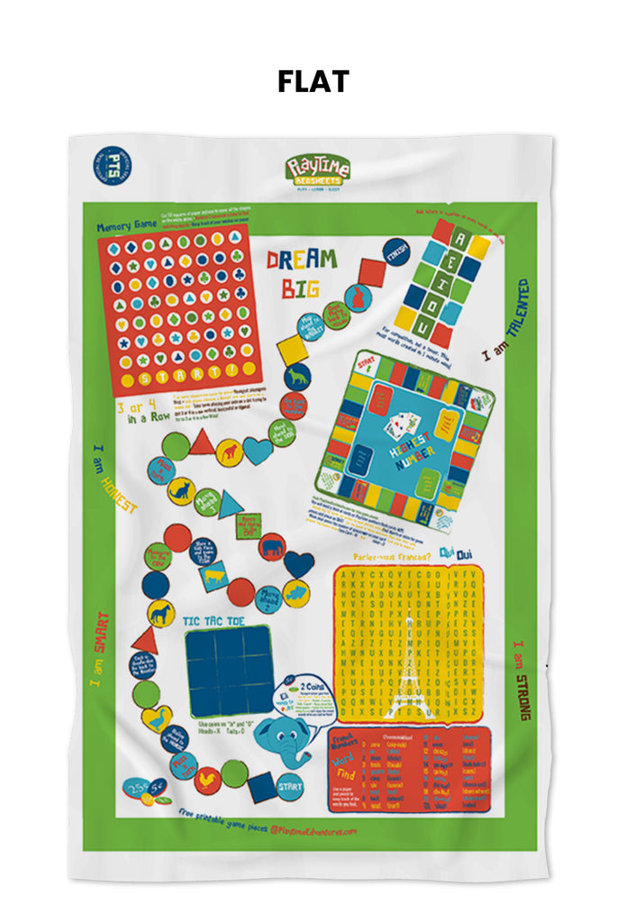 Playtime Bed Sheets - Unisex - The Hipster Exchange General Store and Trading Post