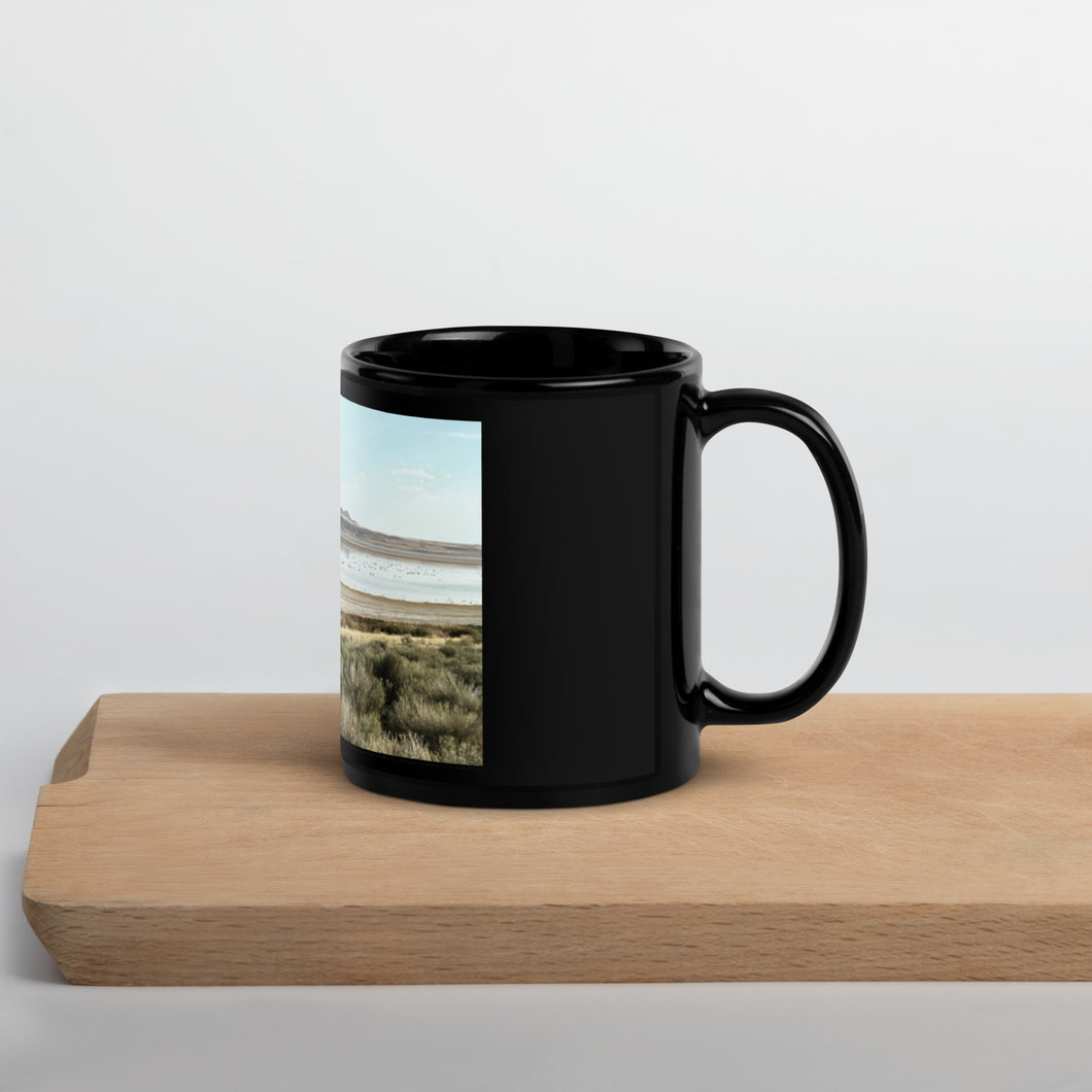 Black Glossy Mug