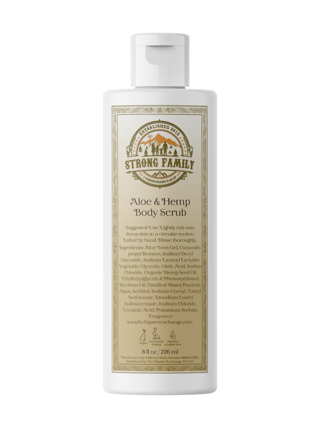 Aloe + Hemp Beard Wash