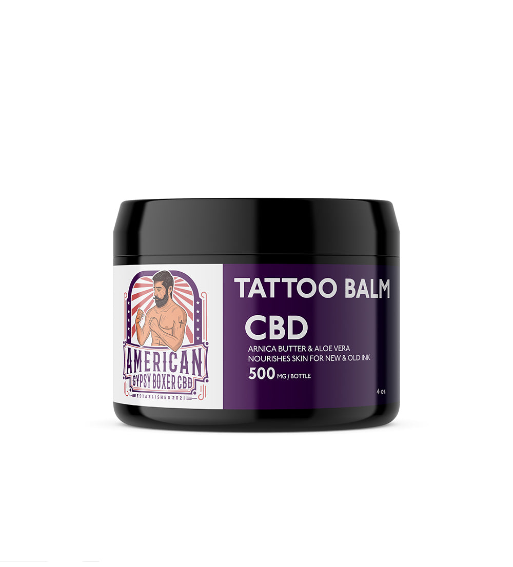 CBD Tattoo Salve | 4 oz | 500 mg CBD