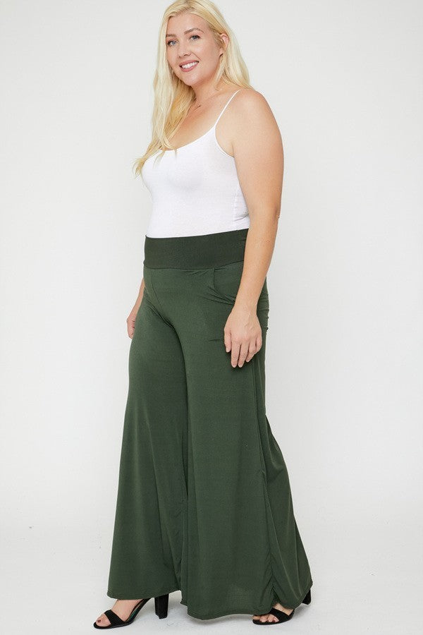 High waist palazzo pants - The Hipster Exchange General Store and Trading Post