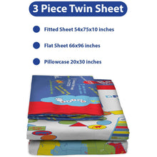 Load image into Gallery viewer, Playtime Bed Sheets - Blue
