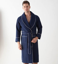 Load image into Gallery viewer, Men&#39;s Luxury Waffle Hotel Robe
