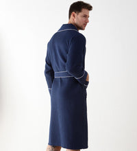 Load image into Gallery viewer, Men&#39;s Luxury Waffle Hotel Robe
