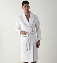 Load image into Gallery viewer, Men&#39;s Luxury Waffle Hotel Robe
